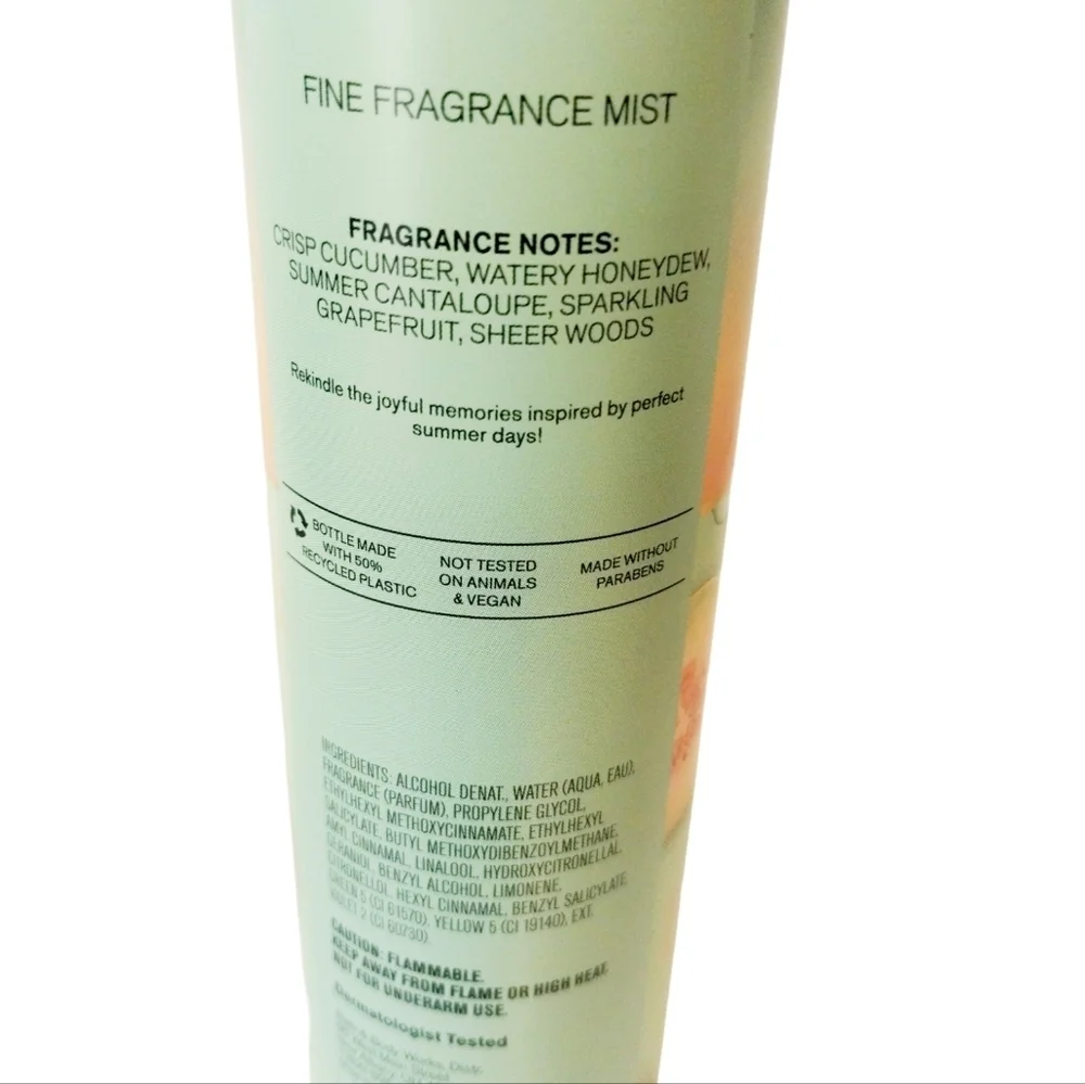 Bath and Body Works Body Mist CUCUMBER MELON sale 3x $33‎ RETIRED